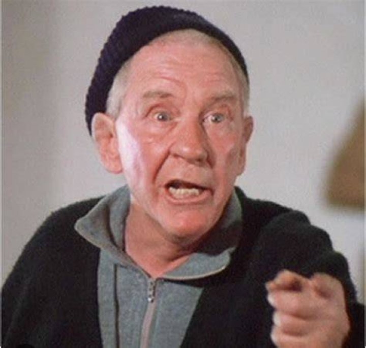 Burgess Meredith as seen in a publicity photo from an appearance on the television program 'General Electric Theater' (1954)