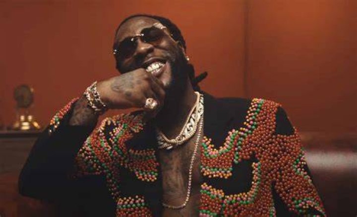Burna Boy as seen in a picture taken in February 2020