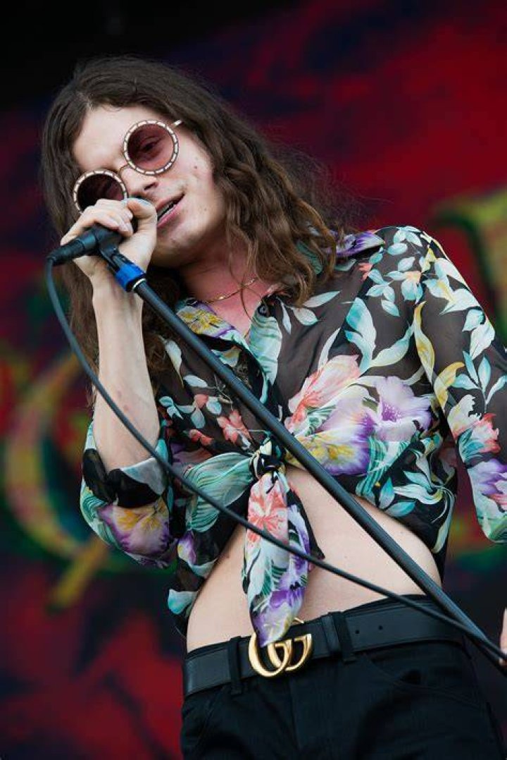 B&oslash;rns performing at Boston Calling in May 2016