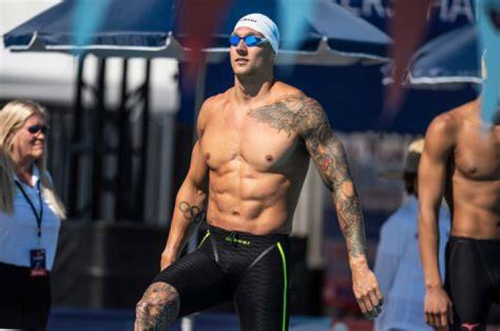 Caeleb Dressel as seen in an Instagram Post in August 2021