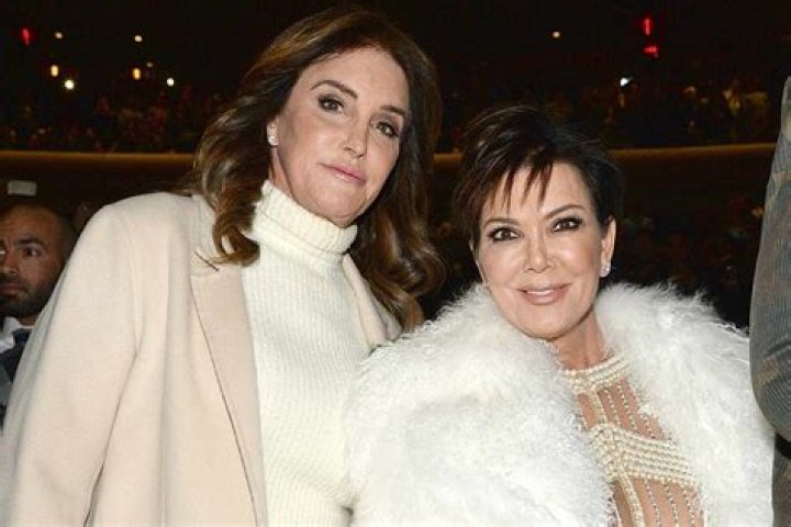 Caitlyn Jenner (Left) and Kris Jenner during Kanye West Yeezy Season 3 in February 2016