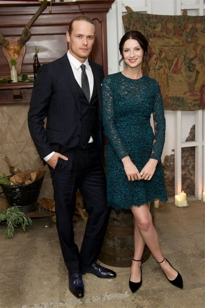 Caitriona Balfe and Sam Heughan