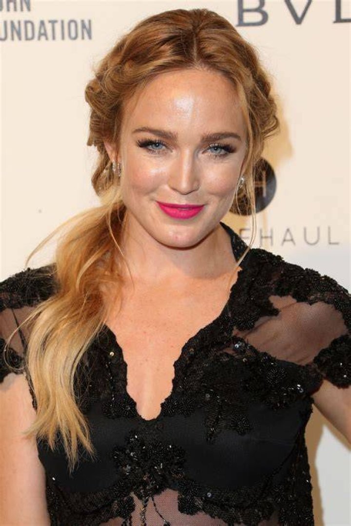 Caity Lotz at 2016 Elton John AIDS Foundations Oscar Viewing Party