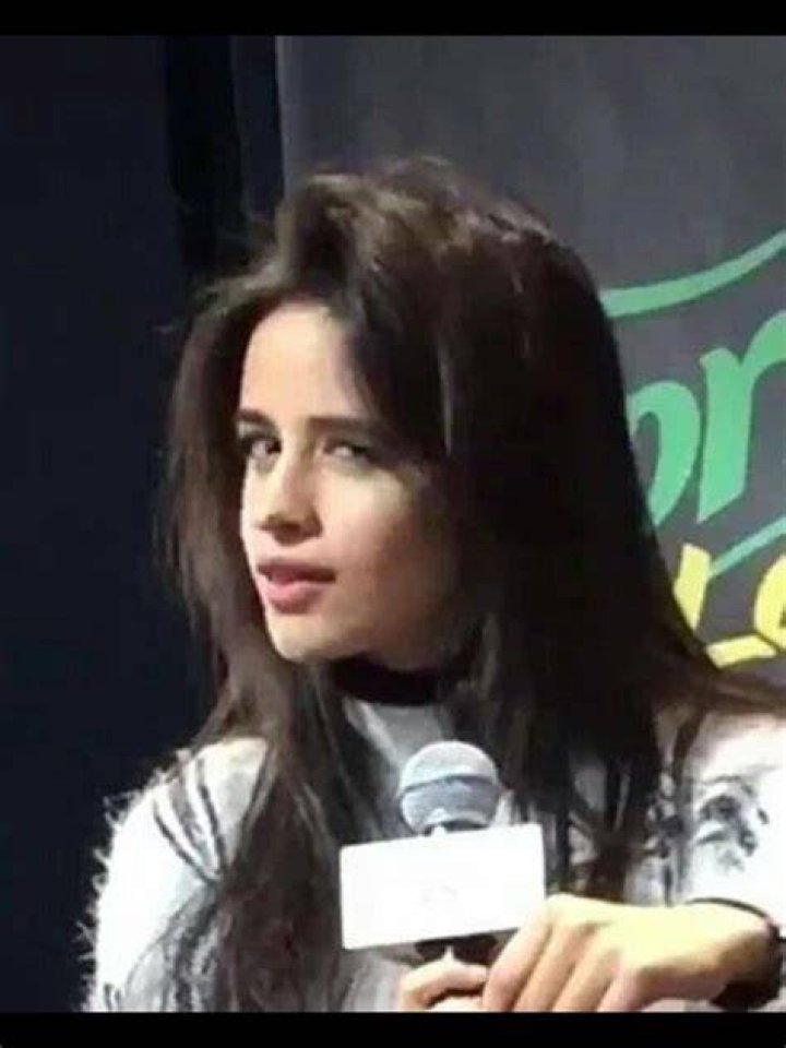 Camila Cabello funny face
