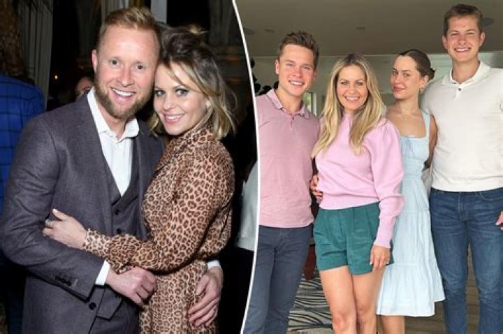 Candace Cameron-Bure with family