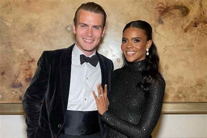 Candace Owens with her husband as seen in September 2019