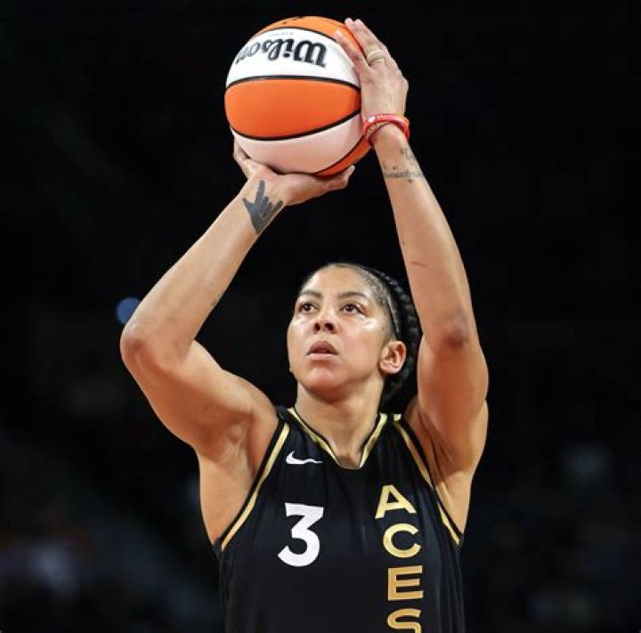 Candace Parker in a picture taken during a game in 2012
