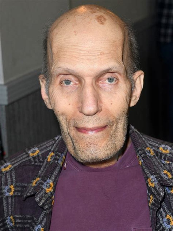 Carel Struycken as seen while standing tall alongside actor Felix Silla in September 2013
