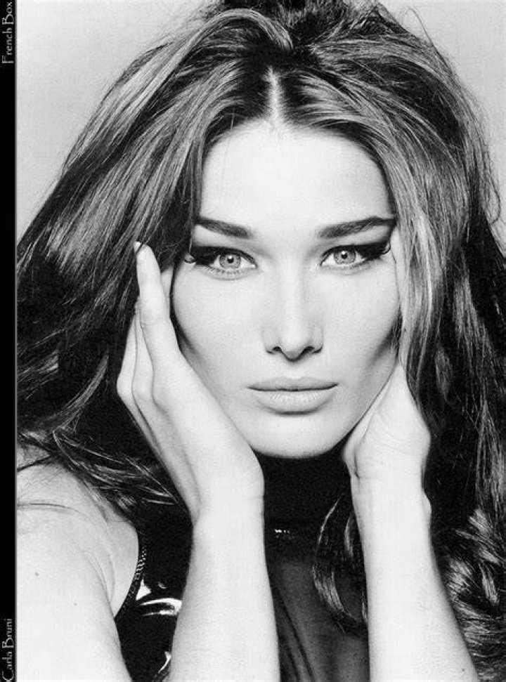 Carla Bruni as a model