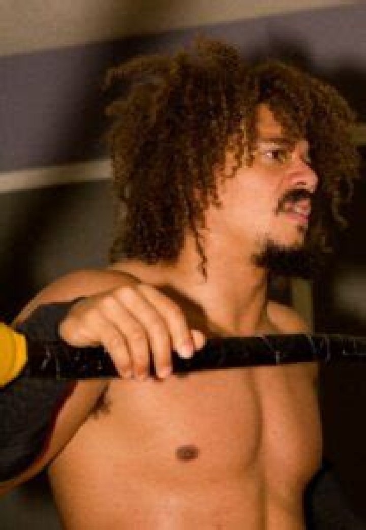 Carlito as seen at Busted Knuckle Pro Wrestling's 'Heat Stroke' event in Niagara Falls in August 2012