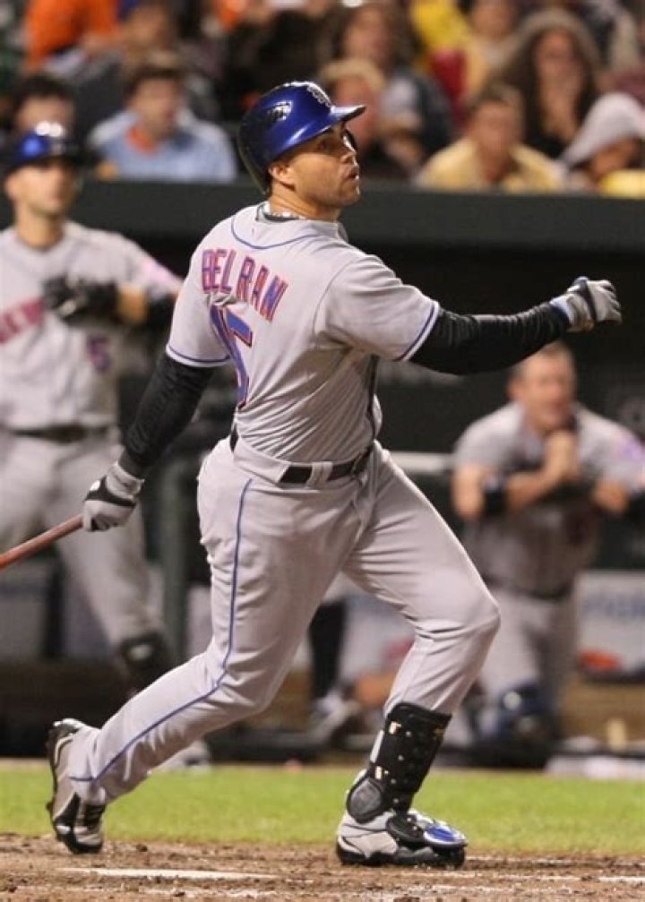 Carlos Beltr&aacute;n as seen while batting for the New York Mets during a game on June 17, 2009