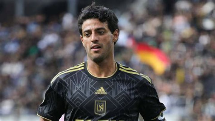 Carlos Vela during a match for Los Angeles FC in May 2019