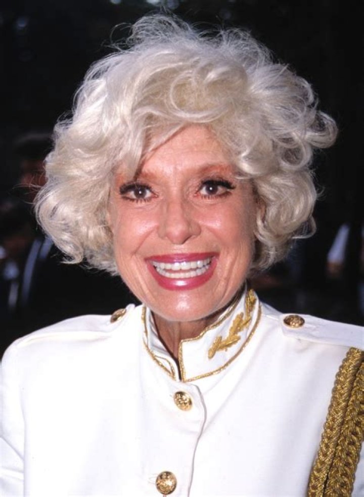 Carol Channing as seen during an event in Washington, D.C., United States in May 1996