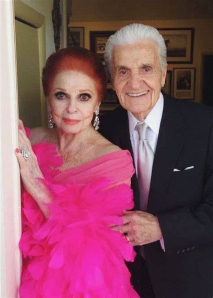 Carole Cook seen with her husband Tom Troupe