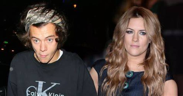 Caroline Flack and Harry Styles