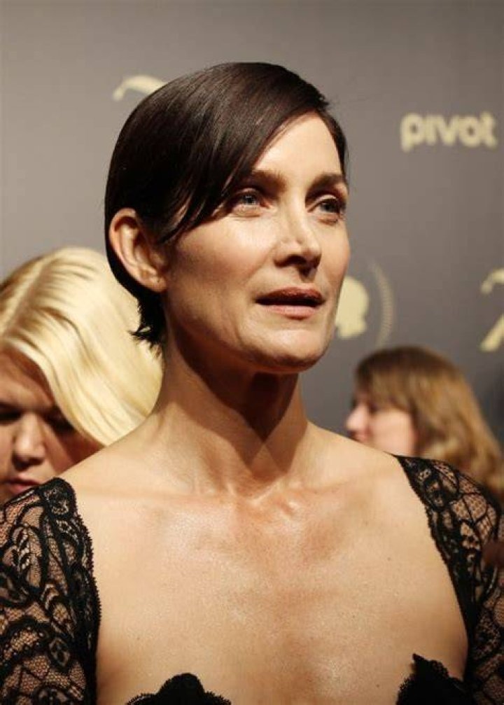 Carrie-Anne Moss as seen during an event in May 2016