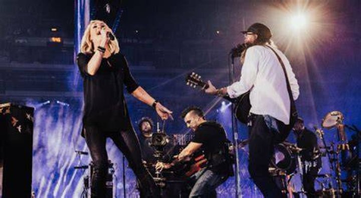 Carrie Underwood and David Crowder perform at the 2017 Passion Conference in Atlanta, Georgia