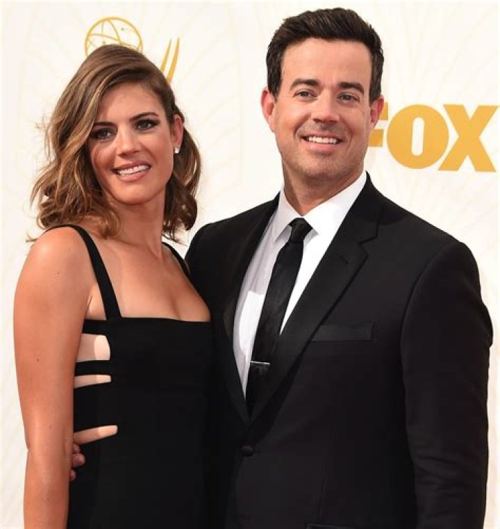 Carson Daly with Siri Pinter in September 2018
