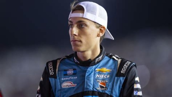 Carson Hocevar at Lucas Oil Indianapolis Raceway Park in 2022, on August 3