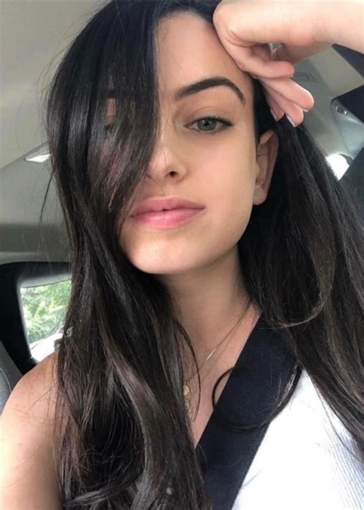 Cazzie David as seen while taking a selfie in May 2020
