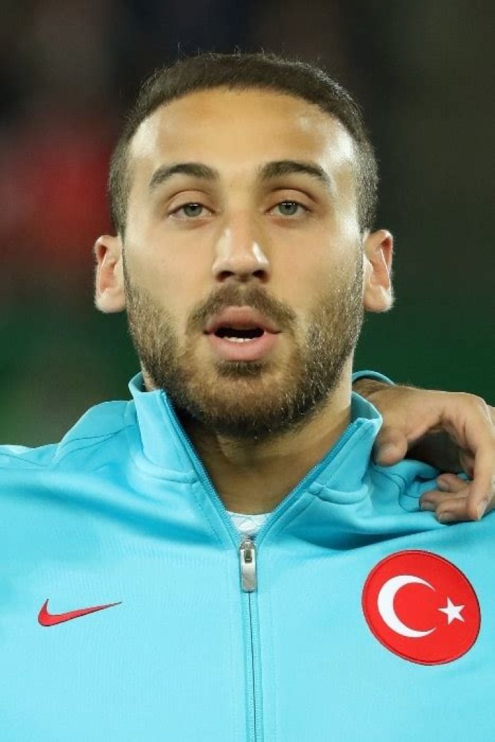 Cenk Tosun as seen during a friendly match between Austria and Turkey in 2016