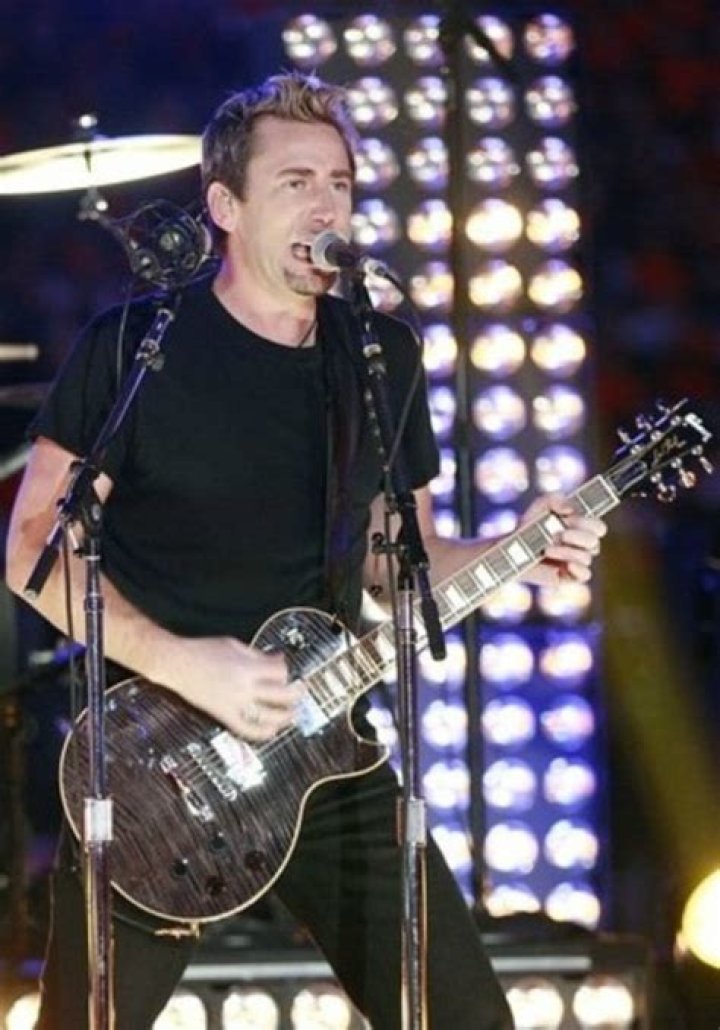 Chad Kroeger during a performance at Perth Arena in November 2012