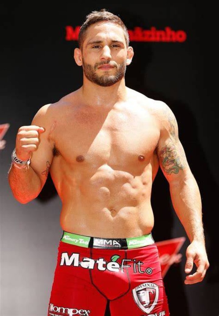 Chad Mendes in an Instagram selfie as seen in December 2017