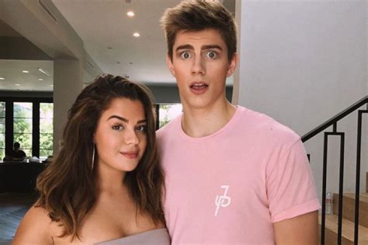 Chance Sutton and Tessa Brooks in a picture shared on social media in June 2017
