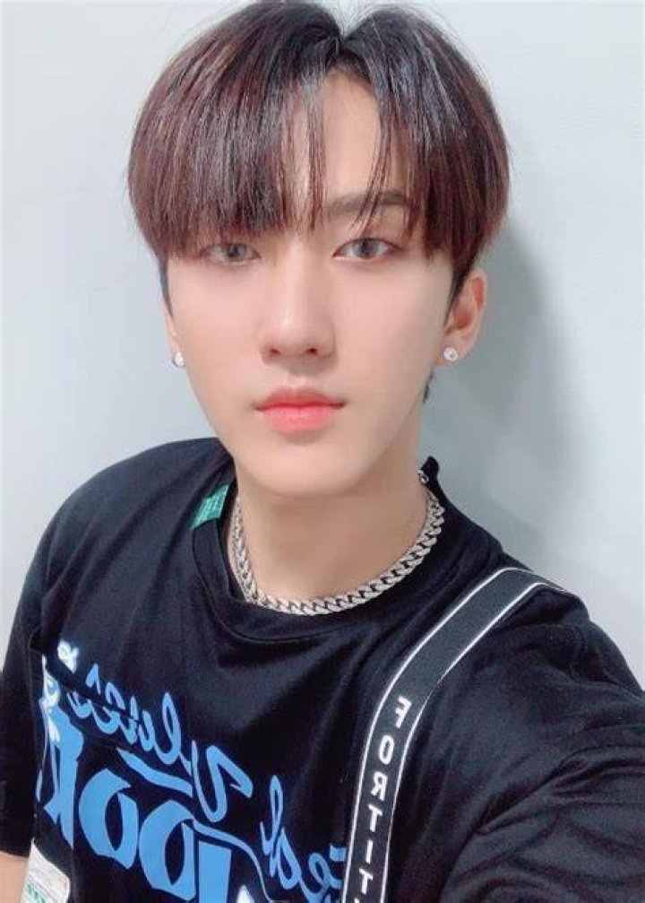Changbin as seen while posing for a selfie in July 2019