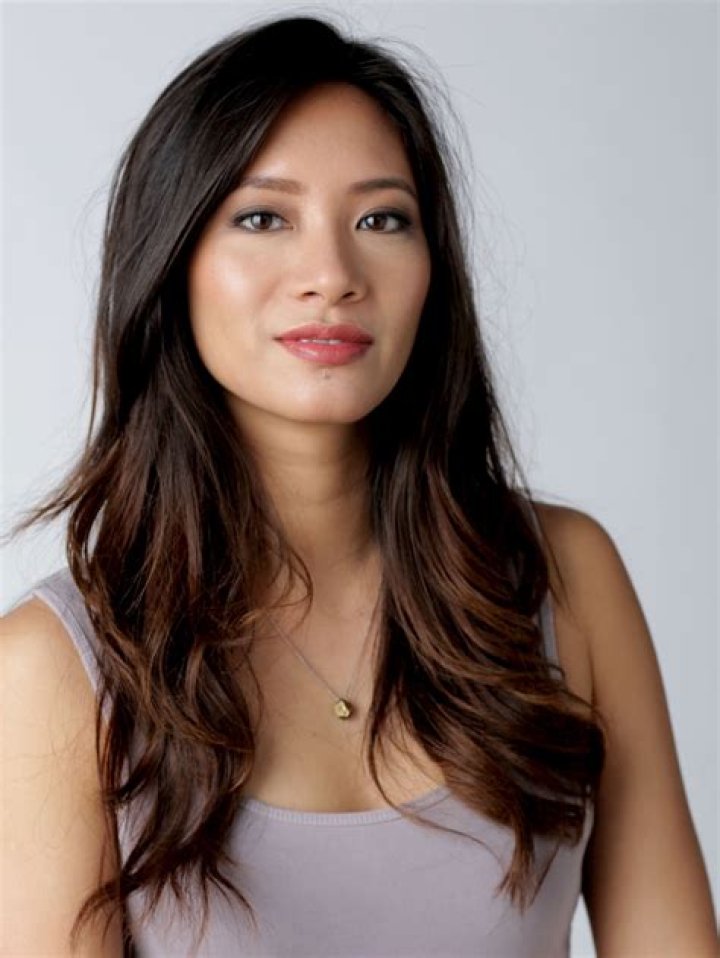 Chantal Thuy smiling for a selfie in February 2020