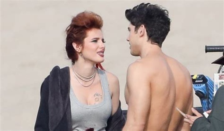 Charlie DePew and Bella Thorne in a selfie in August 2017
