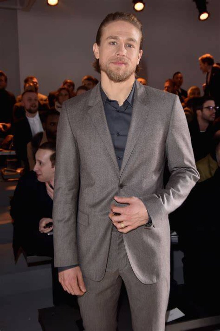 Charlie Hunnam at Milan Fashion Week 2015