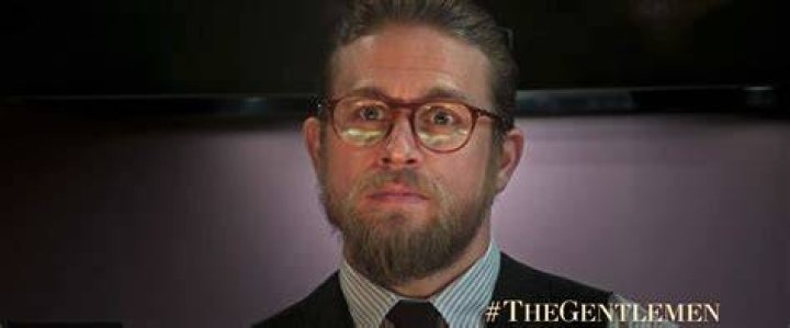 Charlie Hunnam wearing spectacles