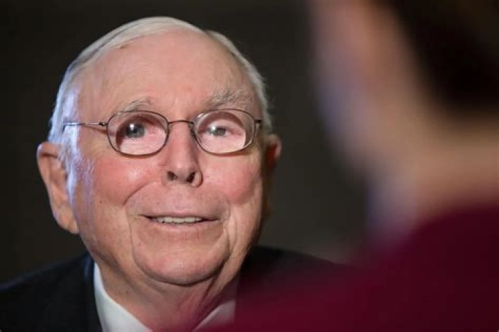 Charlie Munger as seen at Berkshire Hathaway's 2010 shareholder meeting