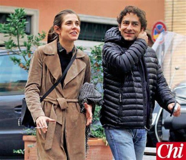 Charlotte Casiraghi and Lamberto Sanfelice in the streets of Rome in 2016