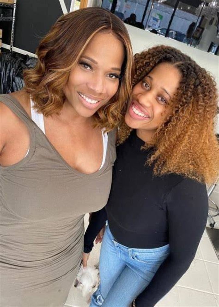 Charrisse Jackson-Jordan as seen in a selfie that was taken in October 2021