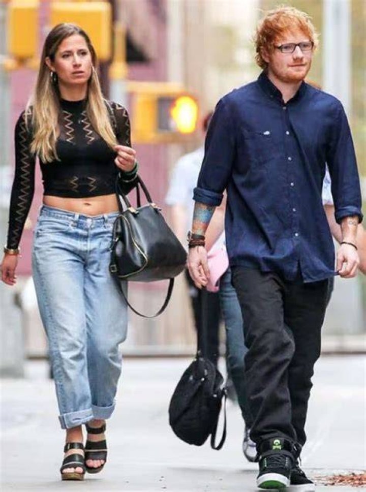 Cherry Seaborn and Ed Sheeran as seen in a picture that was taken in May 2022