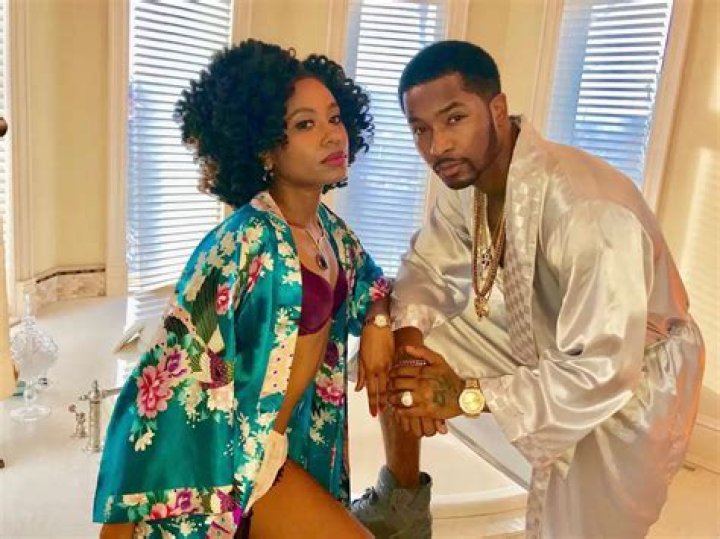 Chingy and Asha Pérez, as seen in December 2017