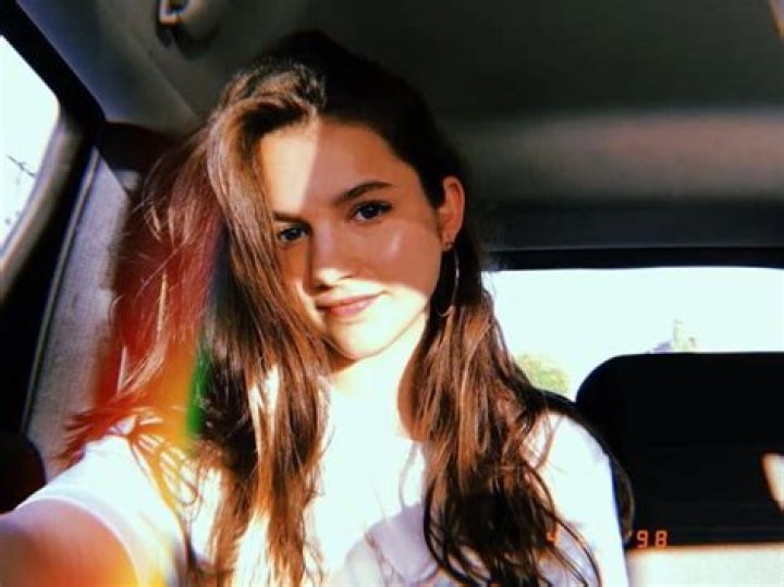 Chloe East in a selfie as seen in April 2018