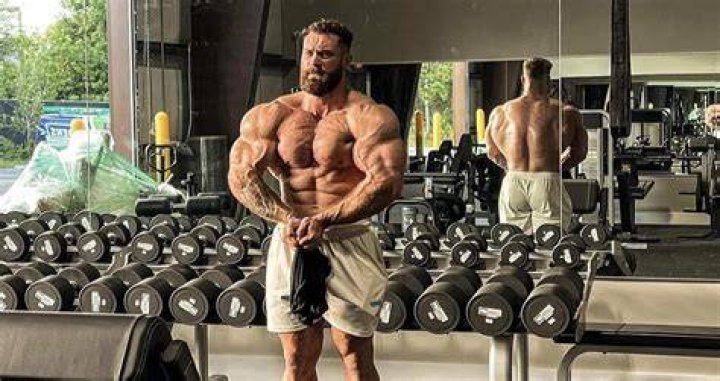 Chris Bumstead in an Instagram post as seen in October 2018