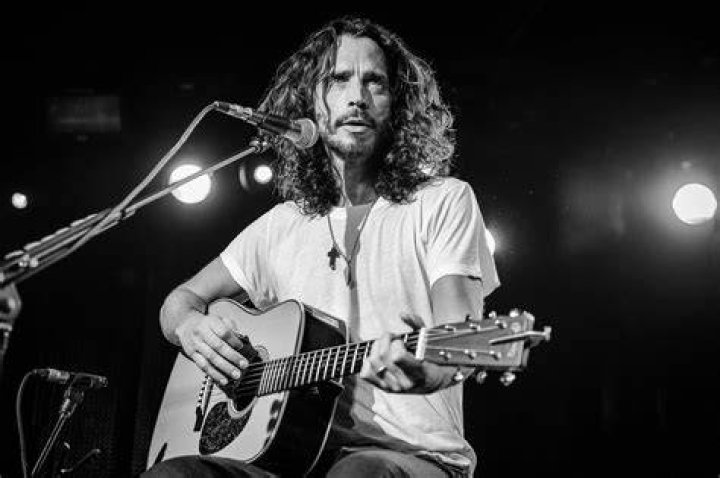 Chris Cornell pictured while performing with Audioslave at the 2005 Montreux Jazz Festival