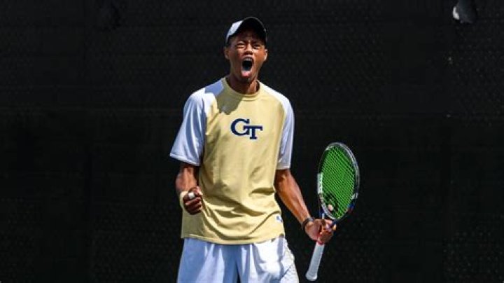 Chris Eubanks of Georgia Tech at the 2017 ACC Tournament, on April 29
