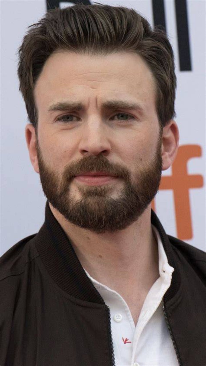Chris Evans bearded