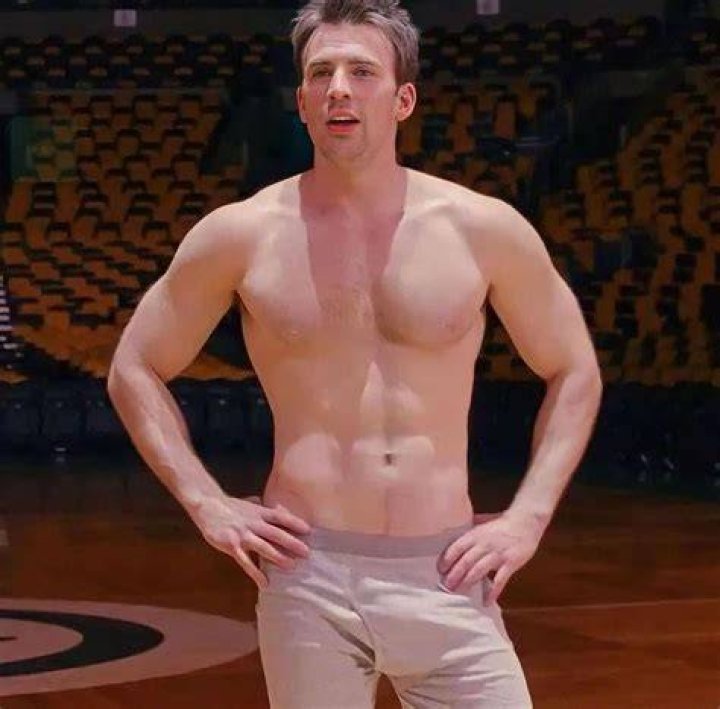 Chris Evans buffed body