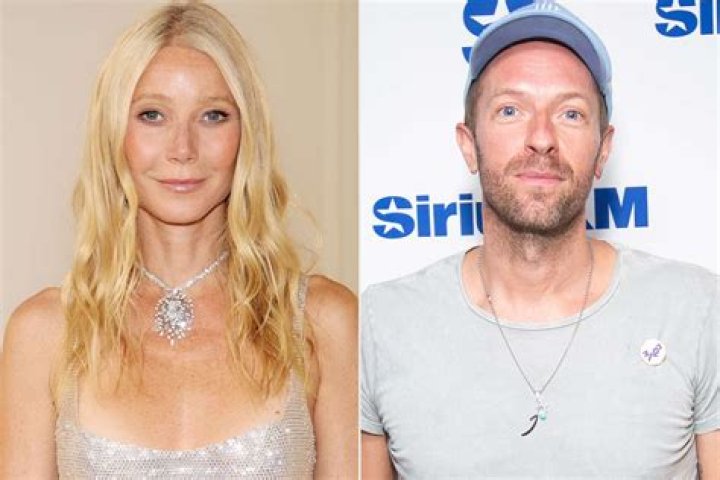 Chris Martin and Gwyneth Paltrow with kids Apple and Moses.