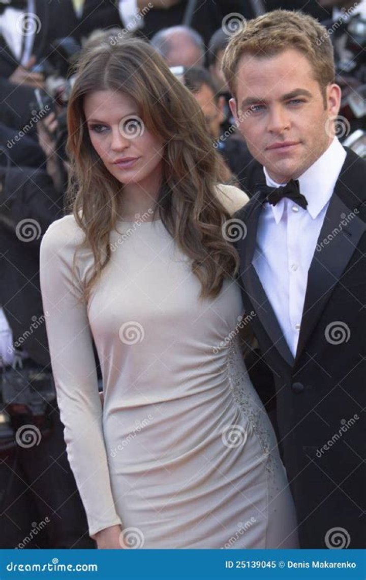 Chris Pine and Dominique Piek