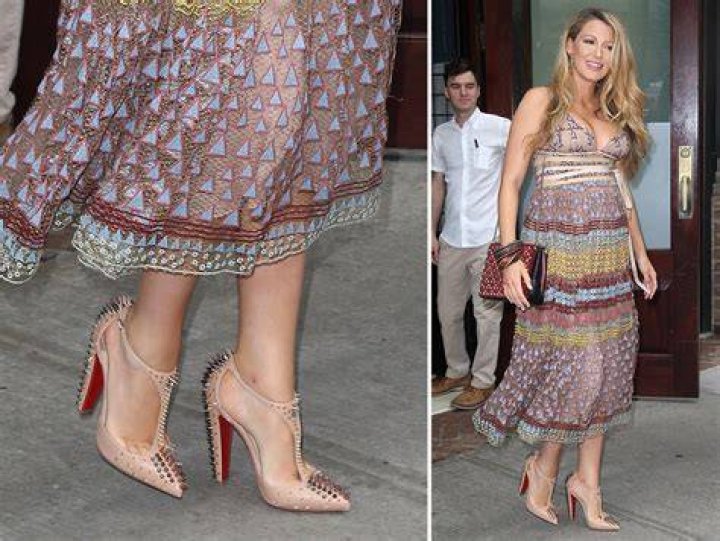 Christian Louboutin and Blake Lively en route to Met Gala 2018