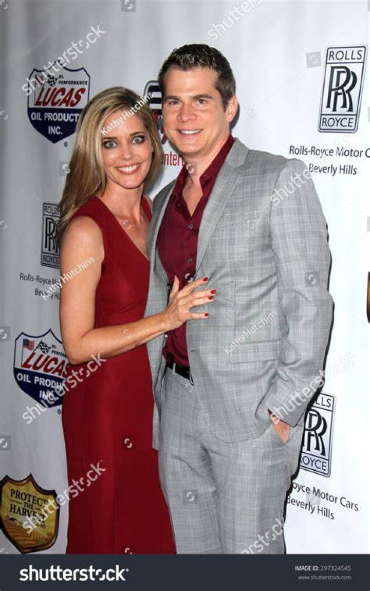 Christina Moore and John Ducey at TheWrap's First Annual Emmy Party in June 2014