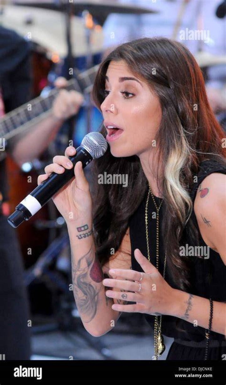 Christina Perri performing Live in Miami at 2014 Demi World Tour