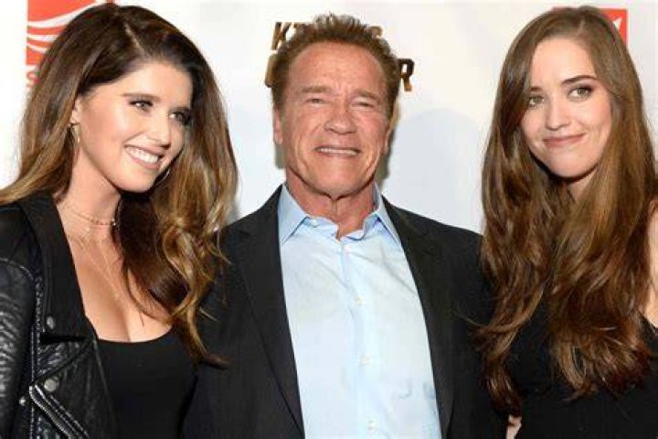 Christina Schwarzenegger and Arnold Schwarzenegger as seen in March 2017